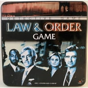 Law & Order Detective Game Great Condition