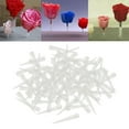 thumbnail image 4 of 100 Pieces Flower Picks Flower Holder for Cake Decorating Holder Tube Clear Fixed Spikes for DIY Craft S, 4 of 9