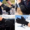 thumbnail image 6 of REDESS Running Gloves for Men and Women with Touchscreen,Winter Black Gloves for Running Skiing Driving 2 Pack, 6 of 9