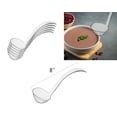 thumbnail image 2 of Smarty 8" Clear Disposable Plastic Large Serving Ladles 48ct, 2 of 3