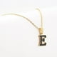 thumbnail image 3 of Collar con la primera letra de piedras preciosas de titanio para mujer, colgante de acero inoxidable con 26 letras en inglés, sencillo y moderno para mujer, 3 of 6