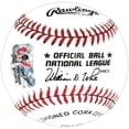 thumbnail image 2 of Pete Rose Autographed Official NL Baseball Cincinnati Reds "Hit King" PR Holo 237567, 2 of 3