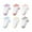 D-Multicolor, variant on Infants Toddlers 6Pc Baby Socks Kids Boys Girls Non Slip Grip Ankle Socks with Non Skid Soles Summer Comfort Toddler Newborn Crew Socks Multicolor 09