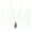 Abalone, variant on Crystal Surround Abalone Shell Irregular Pendant Long Necklace in Gold Tone