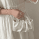 thumbnail image 4 of Bolso de mano con perlas para niña dulce, bolso de mano para mujer, bolso cruzado plisado a la moda, bolso de nube, mini bolso pequeño para teléfono móvil, 4 of 6