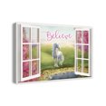 thumbnail image 2 of Creative Products Believe In Unicorns Window 20x30 Canvas Wall Art, 2 of 5