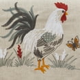 thumbnail image 4 of Saro Lifestyle Embroidered Rooster Table Runner, 4 of 5