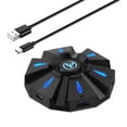 thumbnail image 1 of Adaptador de ratón de teclado para juegos USB-C Controlador de luz de respiración Convertidor de plástico Accesorio de consola de juegos Reemplazo para PS3 / PS4 Monstrate EL005095-00B, 1 of 2