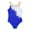 A Royal Blue, variant on TiaoBug Kids Girls Ballet Dance Leotard Athletic Unitard Sequins Skating Bodysuit Rose 12