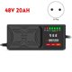 thumbnail image 2 of 48V 20AH Electric Vehicle Charger 7 Light Display Power Display Current Leakage Protection/Full Pul, 2 of 5