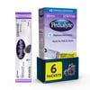 Pedialyte Electrolyte Powder Packets, Grape, Hydration Drink, 6 Single-Serving Powder Packets