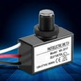 thumbnail image 4 of Photocell Photo Sensor Switch Plastic Black 120V 277Vac Light Sensor Control Automatic On Off Photoelectric Switch For Lighting Fixtures, 4 of 8