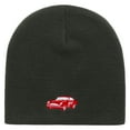 thumbnail image 5 of Old School Car Embroidered 8 Inch Short Beanie - Dk Grey OSFM, 5 of 5