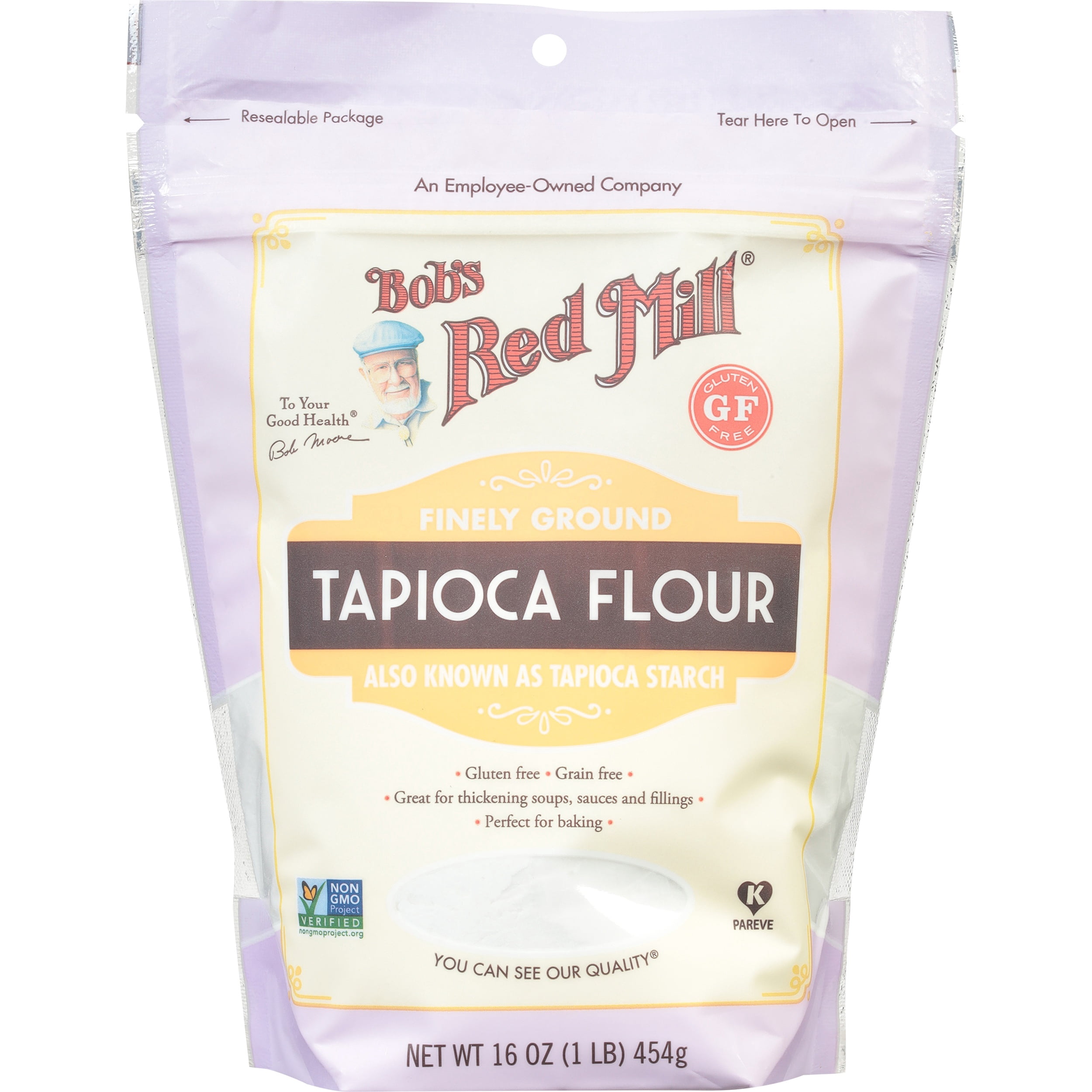 Bob's Red Mill Tapioca Flour, Gluten-Free, 16 oz Bag