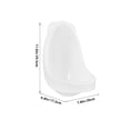thumbnail image 2 of Luxshiny Portable Urinal Kids Potty White PP Cartoon Shape 1Pcs, 2 of 8