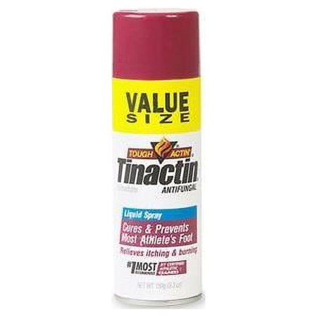 5 Pack Tinactin Antifungal Deodorant Powder Spray for Athlete's Foot 4.6oz Each