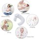 thumbnail image 4 of Almohada y localizador para la succión del bebé, lavable a máquina, almohada en forma de U para el cuidado y soporte del bebé, localizador de cabeza de recompensa, 4 of 5