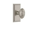 thumbnail image 5 of Grandeur Cargvc_Prv_234 Carre Solid Brass Rose Privacy Door Knob Set - Nickel, 5 of 6