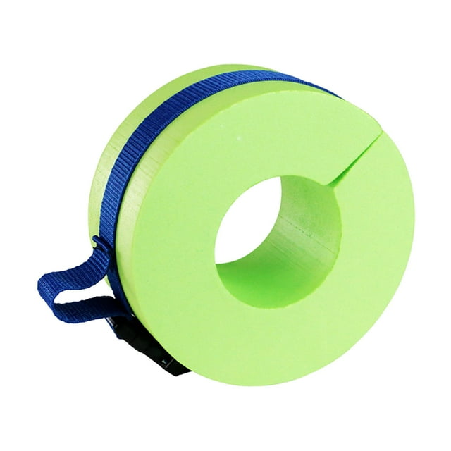 Swim Aquatic Cuffs Piscina Ejercicio EVA Natación Brazaletes Swim Flotador Manga Brazalete Verde con Hebilla Sharpla Anillos de flotador de brazo de natación