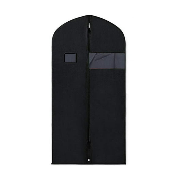 Hanging Garment Bags for Closet Storage Garment Bag Suit Bag for Closet Storage and Travel Foldable Garment Bag for Hanging Clothes Travel Suit Bag with Id Card for Suits Skirts