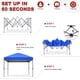 thumbnail image 3 of Carpa con dosel ABCCANOPY, plegable, 10 x 10 cm, para patio exterior, color azul, 3 of 9