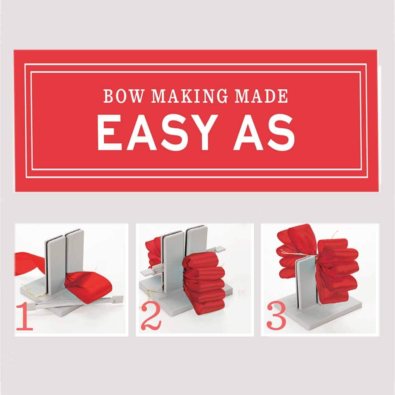 Bowdabra Bow Maker - Easy Bowmaking Tool - Craft Bowmaker for