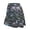 Black/Mulberry, variant on Monterey Club Women's Vivid Print Texture Knit Skirt #2925