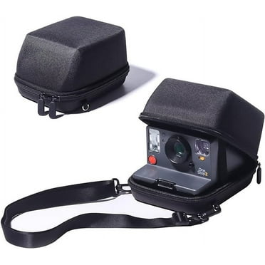 Protective Case for Polaroid OneStep, OneStep , Onestep 2,Now, Now  Gen 2, I-Type Instant Film Camera - Hard Shell Camera Case with Adjustable Shoulder Strap （Black）(No Camera)