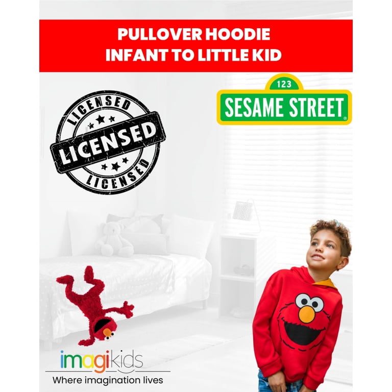 Sesame Street Elmo Toddler Boys' Fleece Hoodie photo 3
