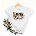 thumbnail image 5 of Mujeres Manga Corta de Verano Tops Pascua Impresa Cuello Redondo, Blusa de Moda Casual para la Primavera, 5 of 5