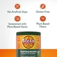 thumbnail image 4 of Metamucil Supergreens Digestive Blend, Fiber Supplement + Greens Powder. Kiwi Apple, 30 Servings, 4 of 8