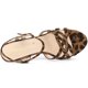 thumbnail image 4 of Sandalias de Tacón de aguja Allegra K con plataforma y Tiras para Mujer Leopardo 41, 4 of 5