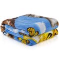 thumbnail image 3 of Les Chats Selfie Super Doux Peluche Couverture Jeter, 3 of 5