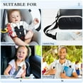 thumbnail image 5 of WOBOGO Snowman Next To A Sleigh Full Of Presents Seat Belt Cover 2 Piece Soft Comfort Driving Shoulder Pad Suitable for All Cars and Backpacks, 5 of 8