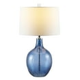 thumbnail image 3 of Safavieh Nadine 26 in. Modern Glass Table Lamp, Blue, 3 of 4