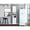 White, variant on 78" Inch High White Pantry Cabinet, Four Legs, Three Interior Shelves, Two Open Compartments For Exquisite Kitchen Pantry, Tall Cabinet With Cabinets Functionality