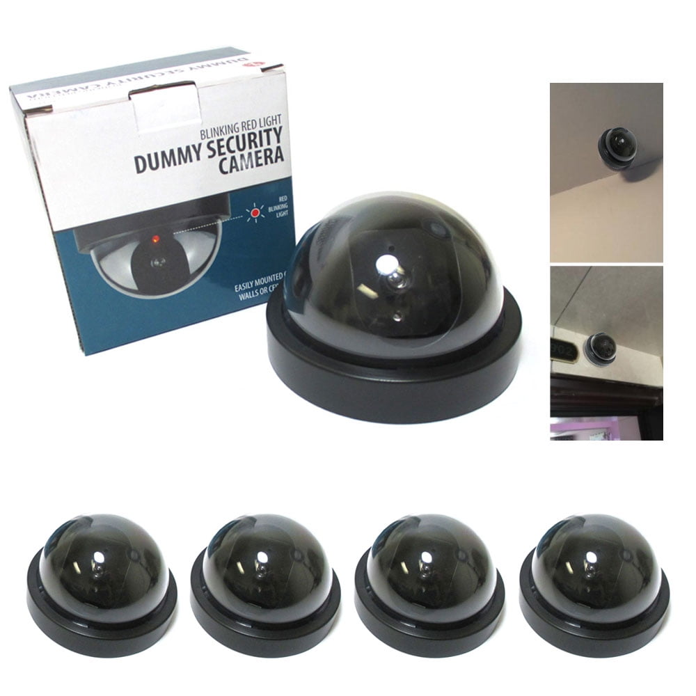 10x Black Dome Dummy Fake CCTV Security Camera Make your own Santa Cams BULK 