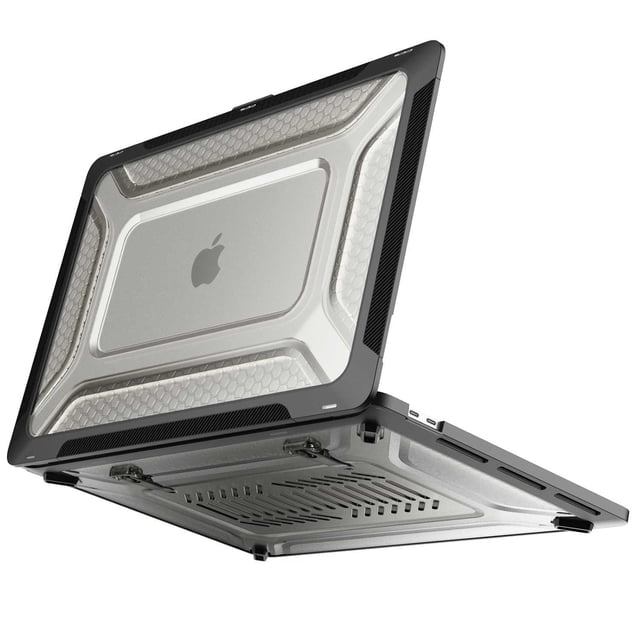 Funda TEKKU HC para MacBook Pro 16 A2141 uso rudo Negra