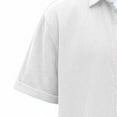 thumbnail image 7 of Vetsdori Work Shirts for Men Summer Corduroy Button up Pocket Casual Short Sleeve Big and Tall Collar Mens T-Shirts Trendy, 7 of 7