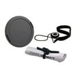 thumbnail image 1 of Lens Cap Side Pinch (62mm) + Lens Cap Holder + Nw Direct Microfiber Cleaning Cloth For Canon EOS 5DS/5DS R, 1 of 1