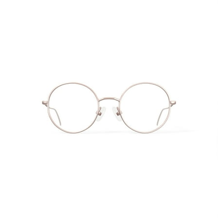 DKNY Women's DK1003 Prescription Eyeglasses with Case, Rose Gold