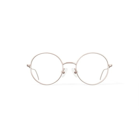 DKNY Women's DK1003 Prescription Eyeglasses with Case, Rose Gold