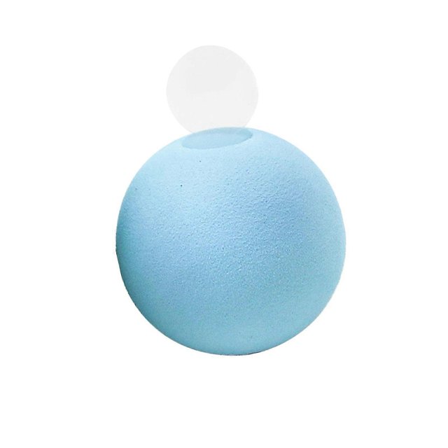 InteractiveFunnyCatBallToywithTouchInduction-BiteResistantTeethGrindingAnimalSounds-5cm/2.0inGreenFrogGravitySqueakyBall
