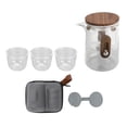 thumbnail image 2 of JUEGO DE TETERA DE VIDRIO DE VIJE, PRECISO PREVENTES DE LA SEPARACIÓN DE AGUA INNOVACIONES, 2 of 7