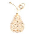 thumbnail image 2 of 2Pcs Metal Crystal Rhinestone Pear Ornament Decor, 2 of 8