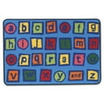 thumbnail image 2 of Carpets for Kids 48.09 Alphabet Blocks Rug  4 ft. x 6 ft., 2 of 2