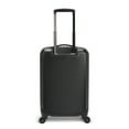 Protege 20 inch Hard Side CarryOn Spinner Luggage, Black Matte Finish