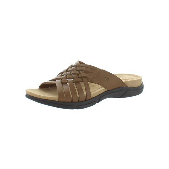Easy Spirit Womens Meadow Leather Slip On Huarache Sandals
