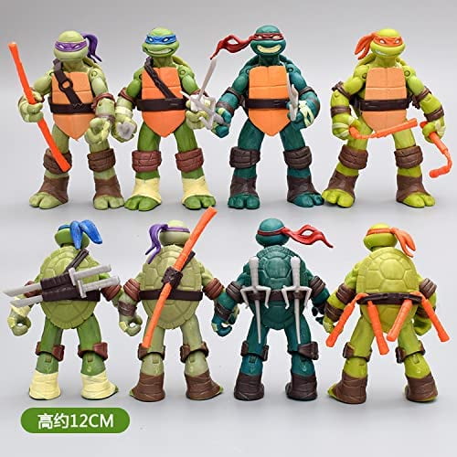6 pcs ensemble de tortues ninja, figurine d'action ensemble de jouets de tortues  ninja, figurine en plastique - Cdiscount Jeux - Jouets