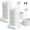 White (2 Pack), variant on Aioneus Power Strip Tower Surge Protector with 12 Outlets & 4 USB Ports, 6ft Cord, White
